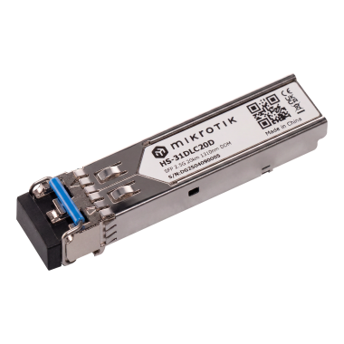 HS-31DLC20D: 1G/2.5G SM SFP Module for links up to 20 km HS-31DLC20D: 1G/2.5G SM SFP Module for links up to 20 km