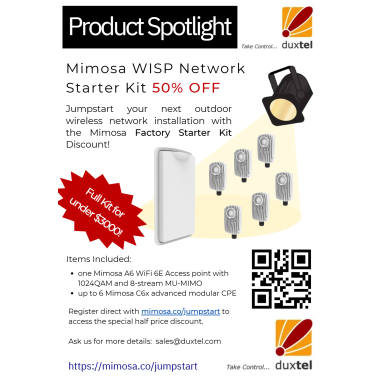 Mimosa-A6: 802.11ax (WiFi6) Access Point with integrated antenna