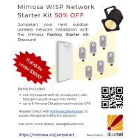 MimosaSP: Mimosa A6 system Jumpstart Starter Pack