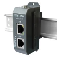 10GBT-1-WM Single Port 10 Gigabit 802.3bt PoE++ Injector