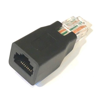 XRJ-45A: Reverse PoE A <--> B mode converter