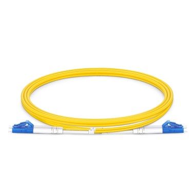 SM-LCLC-1m: Single Mode Fiber Optic Patch lead with LC connector