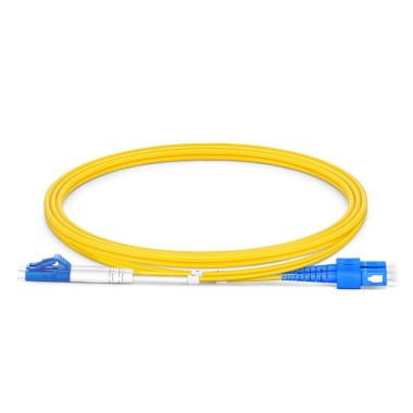 SM-LCSC-1m: Fiber Optic Patch lead with LC connectors, 1m length