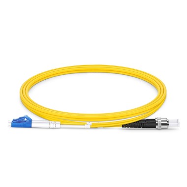 SM-LCST-1m: Fiber Optic Patch lead with LC/ST connectors, 1m length