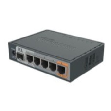 RB760iGS: hEX-S - High performance small form factor desktop router with SFP and h/w encryption